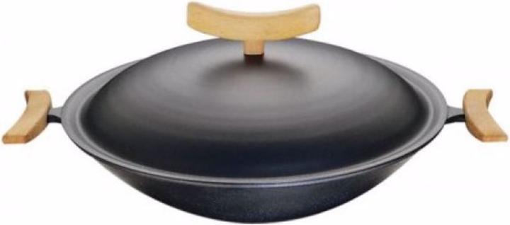 Produktbild Spring Wok (35 cm, Wok Pfanne, Gusseisen)