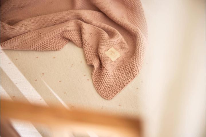 Immagine prodotto Jollein Lenzuolo fisso Twinkling Wild Rose 120 x 60 cm, bianco (60 x 120 cm)