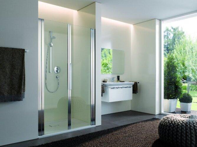 Immagine prodotto Koralle Porta a battente in corallo in due parti per installazione in nicchia myDay NP2W 75 715-755x2000mm (64.30 cm, 208.80 cm, 16.60 cm)