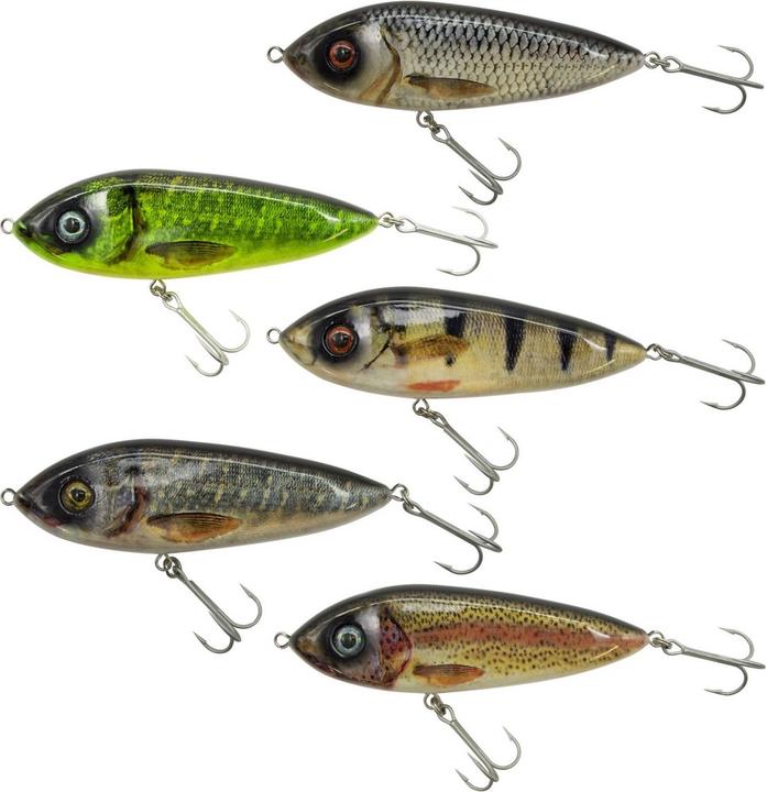 Image du produit Abu Garcia Svartzonker McJerk série Real Pike (12 cm)