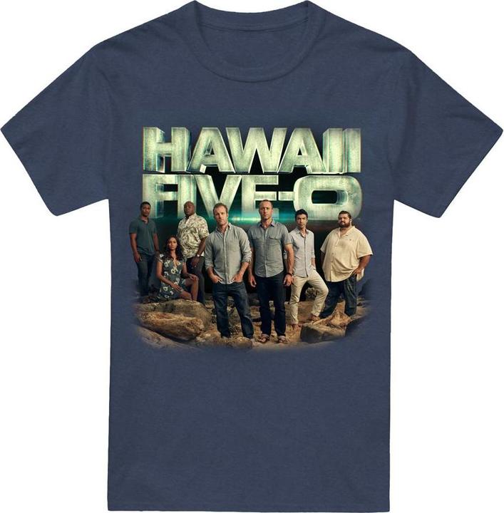 Actual product image Hawaii Five-0 Unisex Adult Cast T-Shirt (XXL)