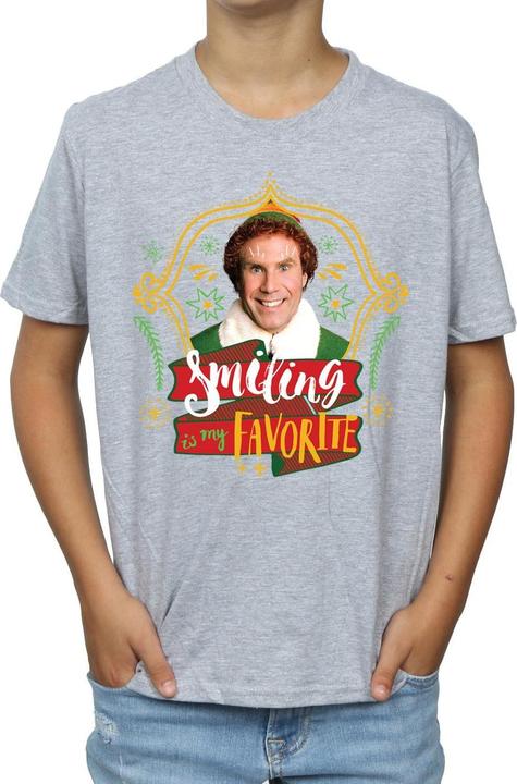Actual product image Elf Boys Buddy Smiling T-Shirt (128)