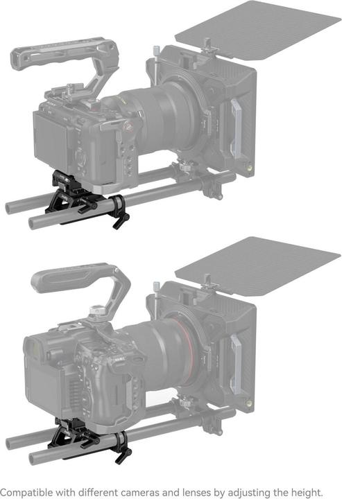 Produktbild SmallRig 4233 Universal Arca Swiss Height Adjustable Mount Plate Kit