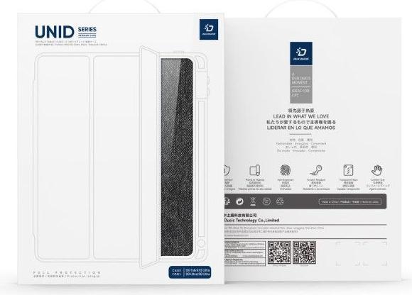 Actual product image Dux Ducis Unid Series Leather Bookcover Cover (Galaxy Tab S8 Ultra, Galaxy Tab S10 Ultra, Galaxy Tab S9 Ultra)