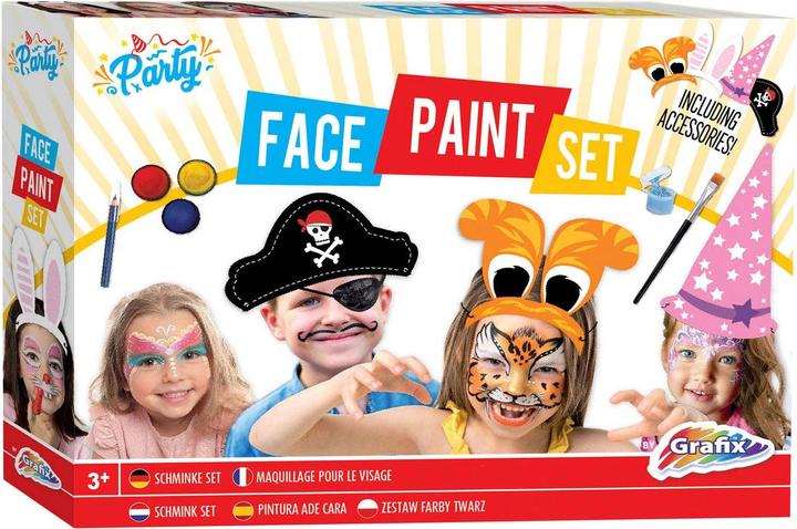 Grafix Kit de peinture visage