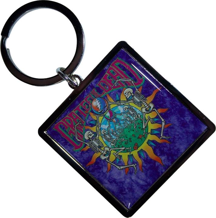 Actual product image Grateful Dead Skeleton Arches Keyring