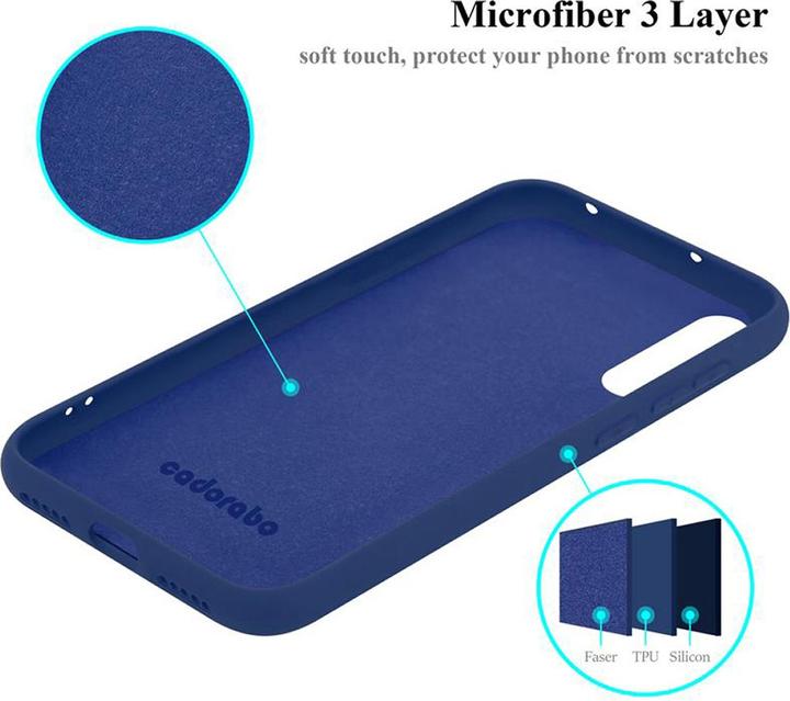 Actual product image Cadorabo TPU Liquid Silicone Case Cover (Huawei P20 Pro, Huawei P20 Plus)