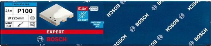 Actual product image Bosch Professional Zubehör Expert M480 Sanding net for drywall sander, 225 mm, G 100, 25 pcs. (100)