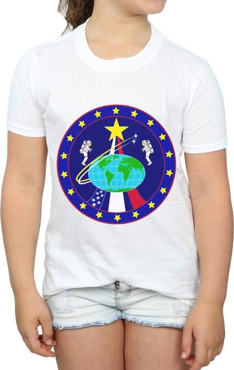 Immagine prodotto Nasa Classic Globe Astronauts Maglietta Ragazze (116)
