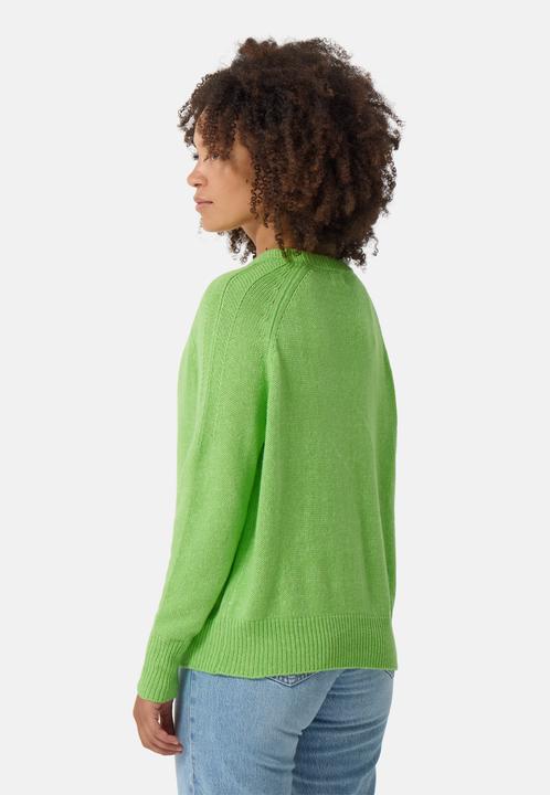 Produktbild Cash-Mere Seide Kaschmir Oversize Style V-Ausschnitt Pullover (L)