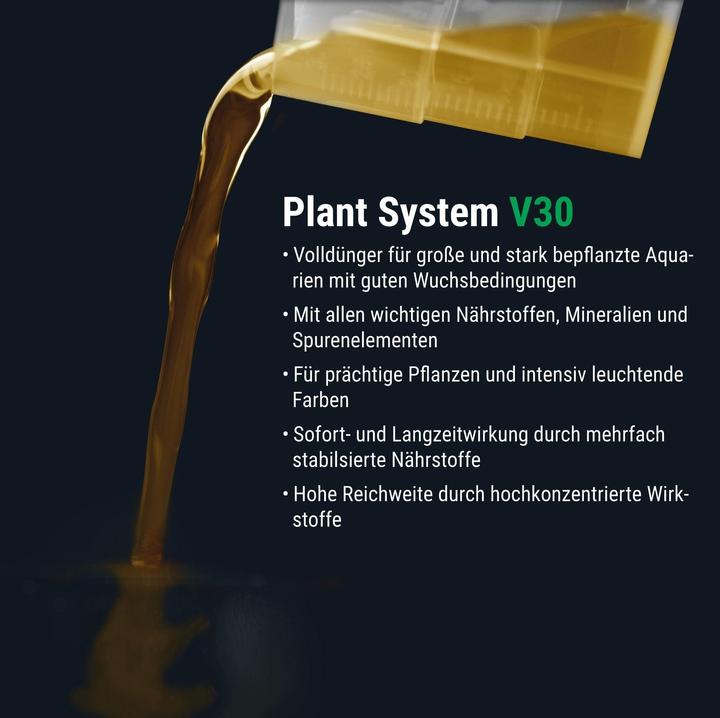 Actual product image Dennerle Plant System V30 Complete Fertiliser, 500ml (Aquarium water care)