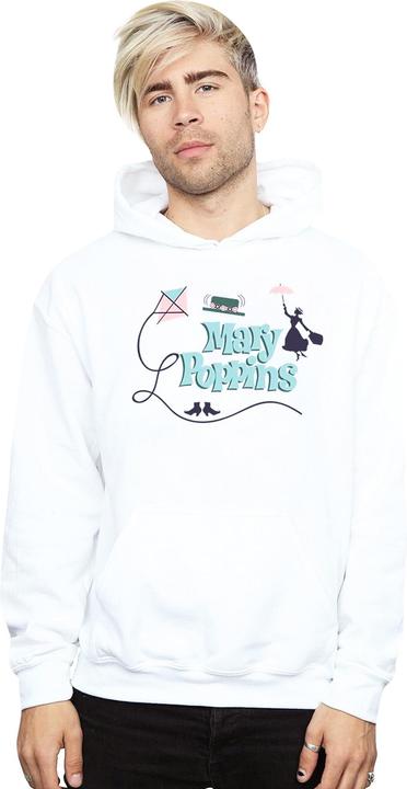 Produktbild Disney Mary Poppins Logo Kapuzenpullover (XL)