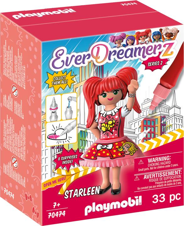 Actual product image Playmobil Starleen "Comic World" (70474, Playmobil EverDreamerz)