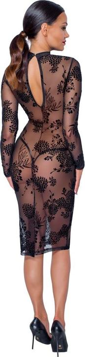 Productafbeelding Noir Handmade Jurk vlokjesprint XL (XL)