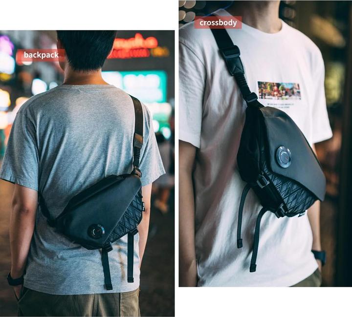 Actual product image VSGO Black Snipe 4L Sling Bag (Camera shoulder bag, 4 l)