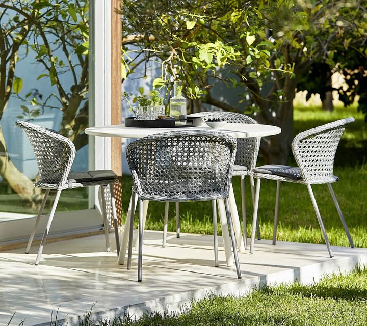 Image du produit Cane-line Lean Chaise de jardin repas empilable French Weave