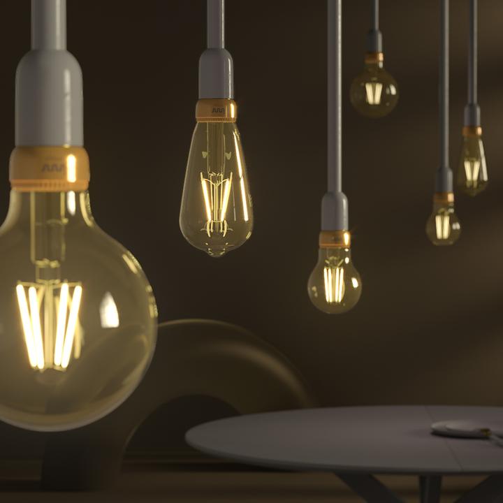 Actual product image Innr Smart Bulb filament vintage (E27, 4.20 W, 390 lm, 2 x, F)