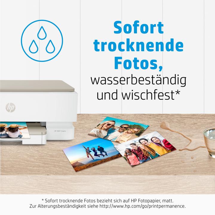 Immagine prodotto HP Carta fotografica opaca (180 g/m², 10 x 15 cm, 25 x)