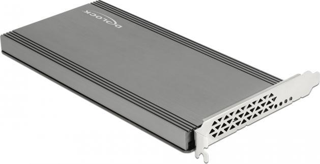 Immagine prodotto Delock Scheda PCI Express x16 a 4 x NVMe M.2 Key M interni con dissipatore di calore e ventola