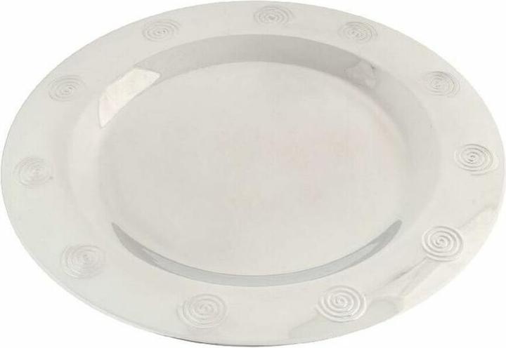 Actual product image DKD Home Decor Flacher Teller Edel 30 x 30 x 0,5 cm (30 cm)