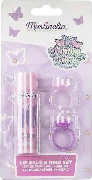 Martinelia MA26125 Παιχνίδια Ομορφιάς Shimmer Wings Lip Balm & Ring Set