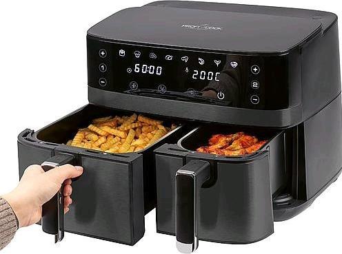 Produktbild Bomann ProfiCook Doppelkorbfritteuse PC-FR 1295 H 9L ed