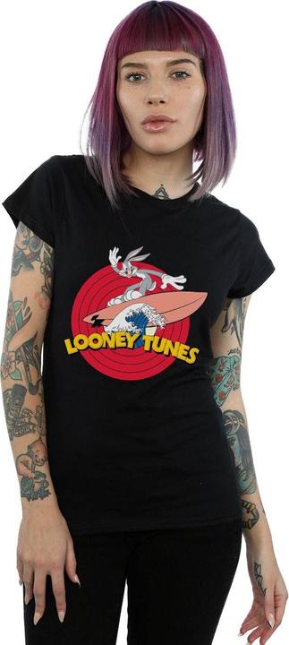 Image du produit Looney Tunes - T-shirt BUGS BUNNY SURFING - Femme (L)