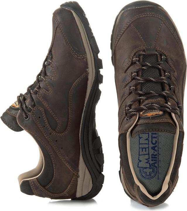 Actual product image Meindl Caracas GTX Men's Hiking Shoes - Dark Brown, Size 44 EU (44)