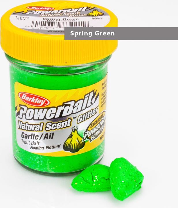 Produktbild Berkley Powerbait Natural Scent Garlic Spring Green