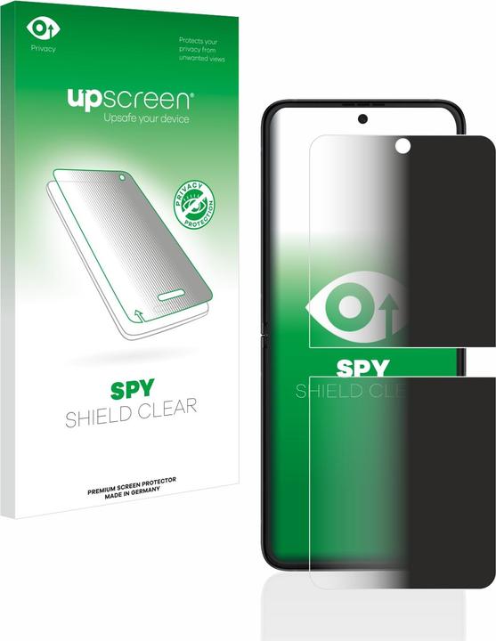 Image du produit upscreen Film anti-regards Anti-Spy Privacy Film de protection contre la lumière bleue (1 pièce(s), Samsung Galaxy Z Flip3)