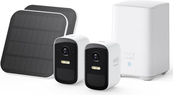 Produktbild eufy 1080p Auflösung, integriertes Solarpanel, inkl. HomeBase S380 Solar 2C Cam