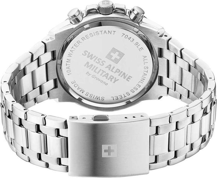 Produktbild Swiss Alpine Military 7043.9235 Saphirglas Chrono 46mm 10ATM (Chronometer, 46 mm)