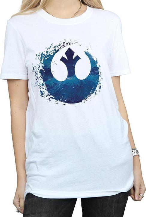 Immagine prodotto Star Wars Wave Wave Maglietta Ampia Donna (4XL)