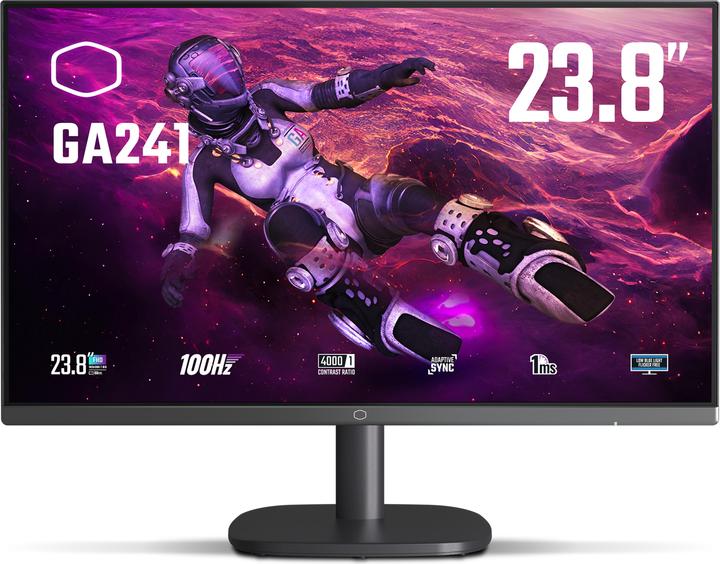 Actual product image Cooler Master CoolerMaster 60.5cm (23.8") GA241 16:9 VA+HDMI (1920 x 1080 pixels, 23.80")