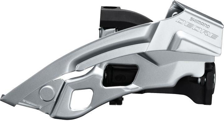 Actual product image Shimano Deore Trekking FD-T6000 front derailleur 3x10 clamp deep Top Swing