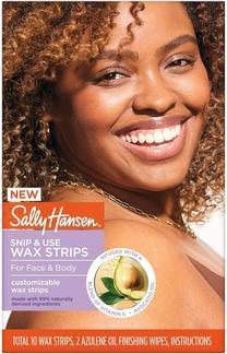 Sally Hansen Haarentferner Snip & Use Wax Strips für Gesicht & Körper