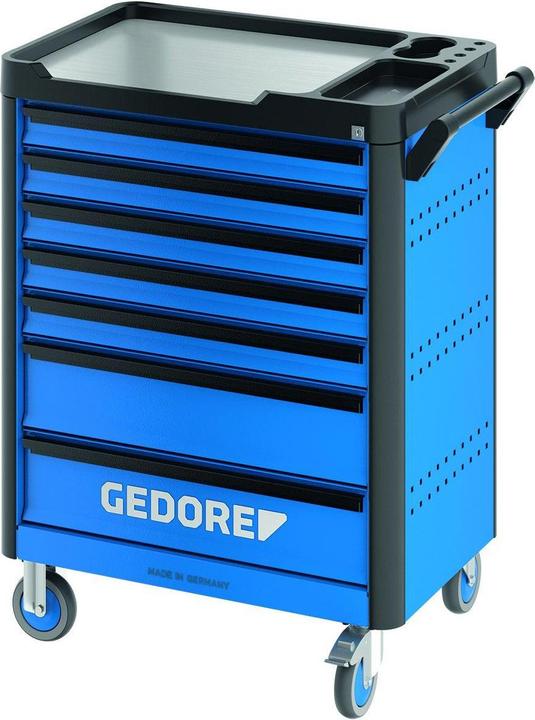 Gedore WHL-L7-TS-147 Tool trolley workster highline with 147-piece tool assortment (147 x)