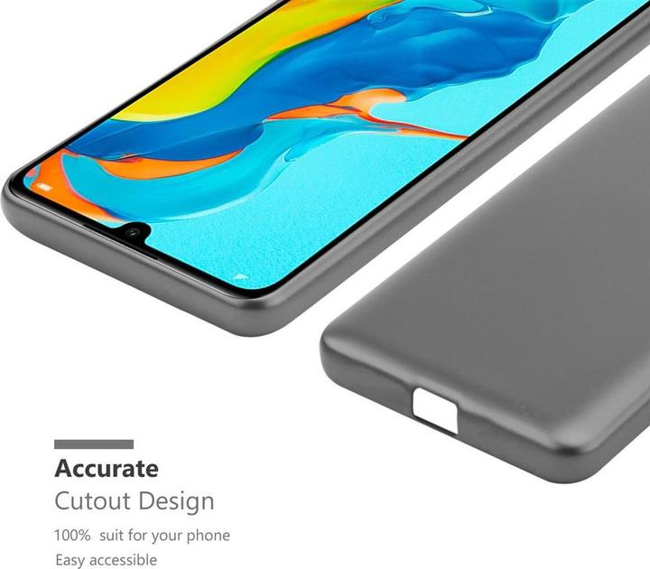 Actual product image Cadorabo TPU Matt Metallic Cover (Huawei P30 Lite)