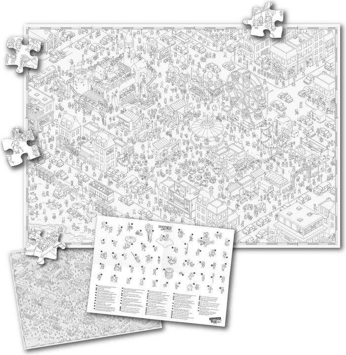 Actual product image MicroMacro Puzzle 500 pieces (500 pieces)