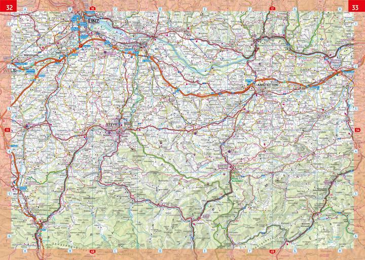 Actual product image Austria, Autoatlas 1:200.000, freytag & berndt (Italian, freytag & berndt, 2022)