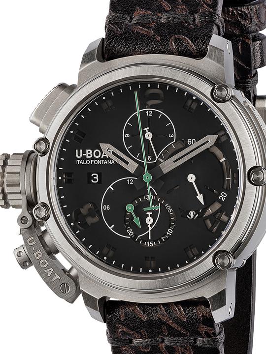 Immagine prodotto U-Boat 8528 Chimera Cronografo Automatico SS 46mm 10ATM (Cronografo, 46 mm)