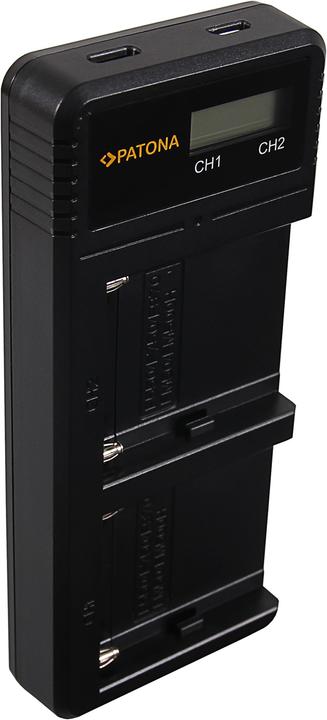 Produktbild Patona Dual LCD Charger (Ladegerät)