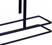 Actual product image Kinvara black metal kitchen roll holder