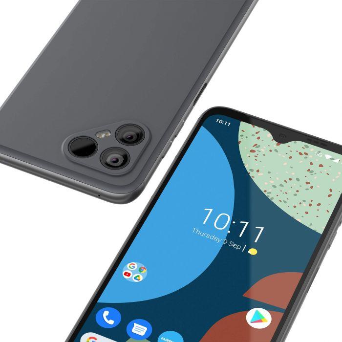Actual product image Fairphone 4 Grey 128Go (128 GB, Grey, 6.30", Dual SIM, 48 Mpx)