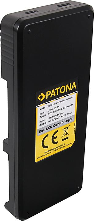 Produktbild Patona Dual LCD Charger (Ladegerät)
