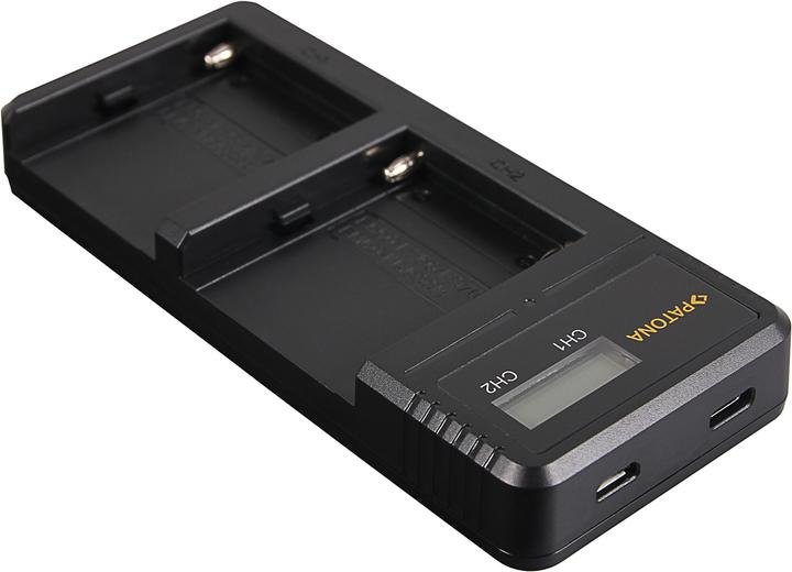 Produktbild Patona Dual LCD Charger (Ladegerät)