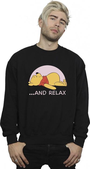 Actual product image Disney Mens Winnie The Pooh Relax Sweatshirt (XL)