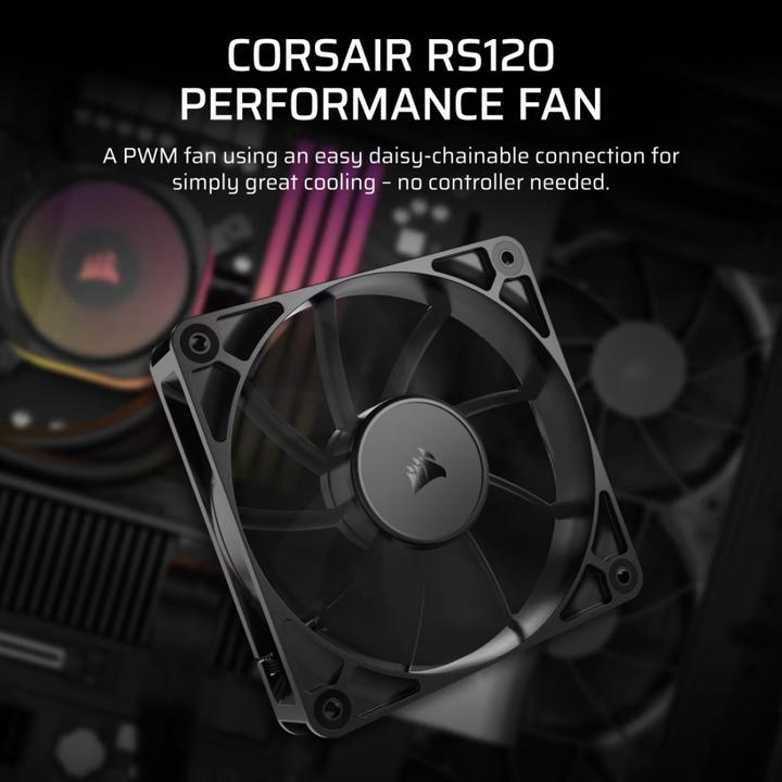 Actual product image Corsair RS120 (120 mm, 1 x)