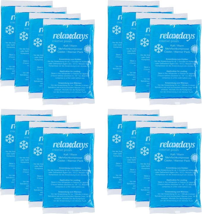 Image du produit Relaxdays 16x pad de refroidissement (16 x, 100 g)