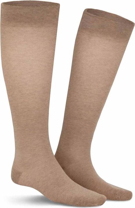 Image du produit Kunert Fly & Care Chaussettes de compression hommes, couleur 832 beige mel., taille 47-48 (Une unité par pack, 47 - 48)
